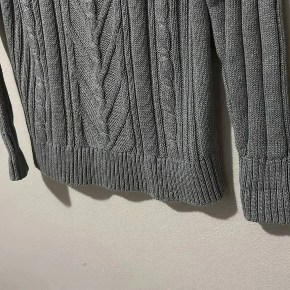 J.Crew | knit sweater in 100% cotton, dark grey. Small. EUC. - Picture 5 of 10
